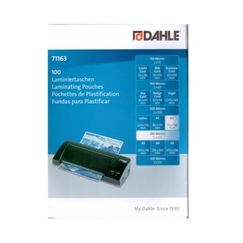 Dahle Folija za plastifikaciju A6 125 mic, 1/100 14LFD263 Slike