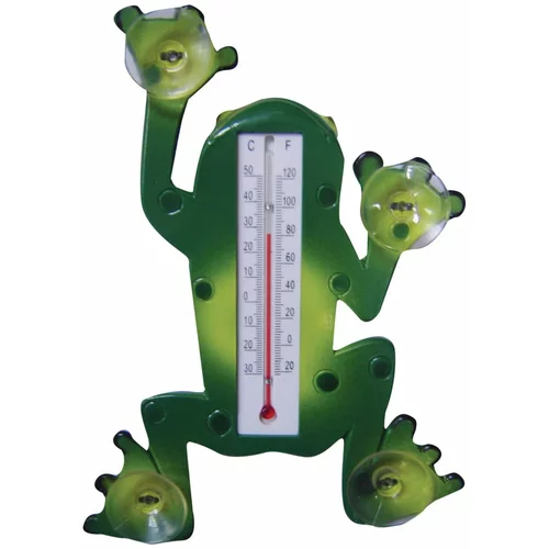 Esschert Design Okenski termometer v obliki žabe