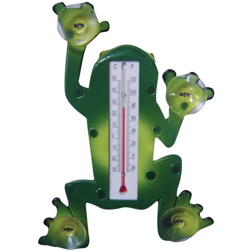 Esschert Design prozorski termometar u obliku žabe Slike