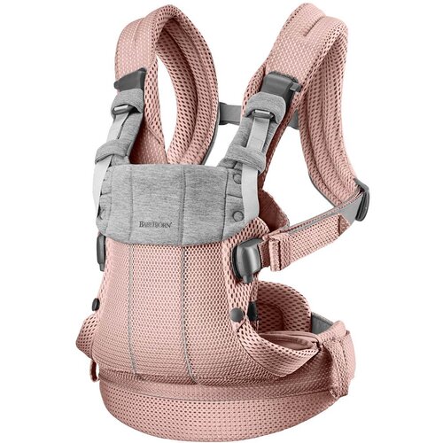BabyBj&amp;ouml;rn&amp;reg; ergonomska nosilka harmony mesh dusty pink Slike