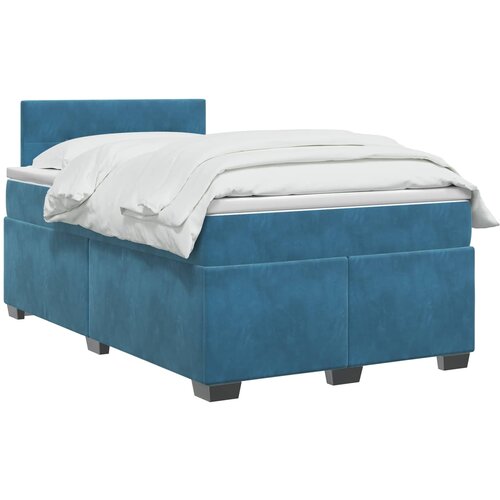  Boxspring krevet s madracem Plava 120 x 190 cm Bar&amp;scaron;un Slike