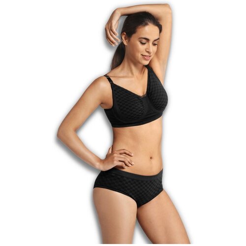 Carriwell grudnjak Carri-Gel Grudnjak za trudnice i dojilje s Carri-Gelom - Deluxe - crne kockice, S black Slike