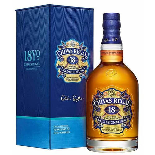 Chivas Regal 18YO 40% 0.7l viski Slike