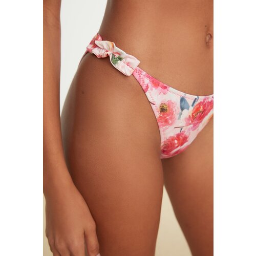 Trendyol Floral Patterned Bikini Bottoms Cene