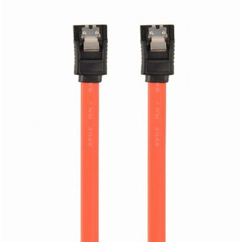 Gembird SATA data cable 50cm, metal clips, bulk, CC-SATAM-DATA, Slike
