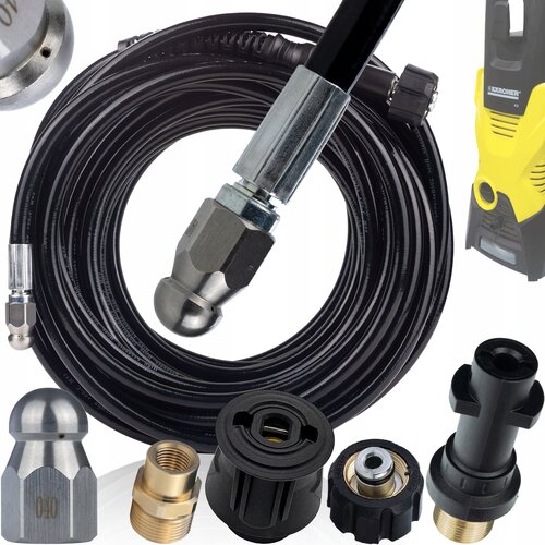 Rosfix Hydroflex Pro 20M &ndash; Univerzalna Cev Za Kalizacijo In Podalj&scaron;ek | Nadomestni Del Za Airless Brizgalno Napravo K&auml;rcher K2&ndash;K7, 180 Bar, M22,, (5000222950) Cene