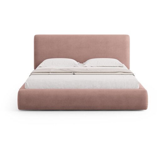 Cosmopolitan Design Rožnata oblazinjena zakonska postelja s prostorom za shranjevanje z letvenim dnom 180x200 cm Colonel &amp;ndash; Slike