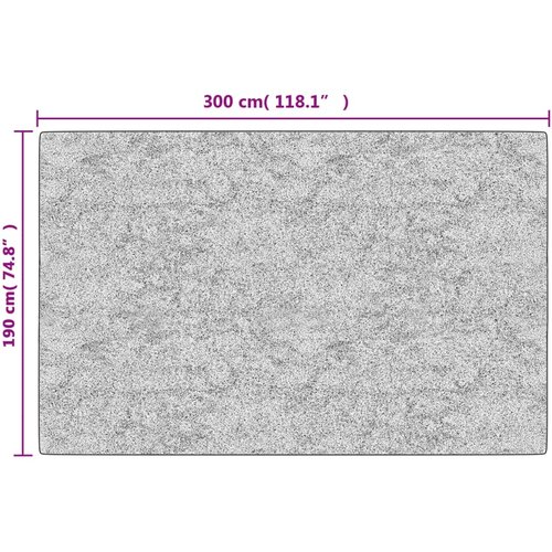 Perivi tepih crno-bijeli 190 x 300 cm Slike
