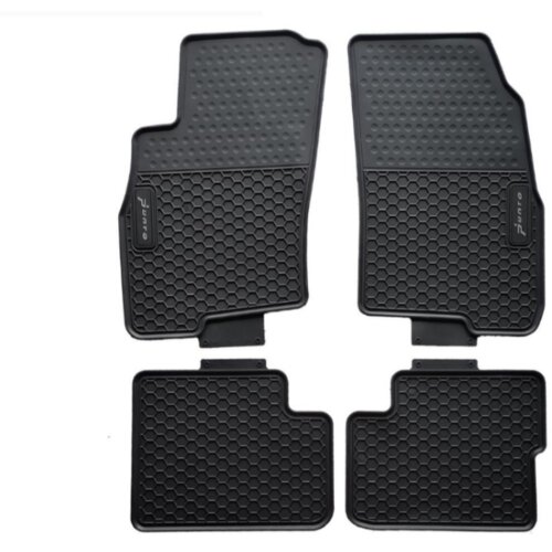 Schweizer Tipske gumene patosnice za Fiat 1 Panda 2012+, Crne Cene