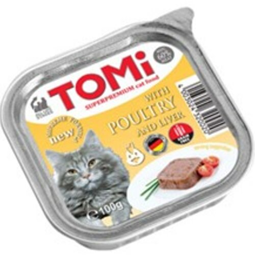 Tomi pašteta za mačke živina i džigerica 100g Cene