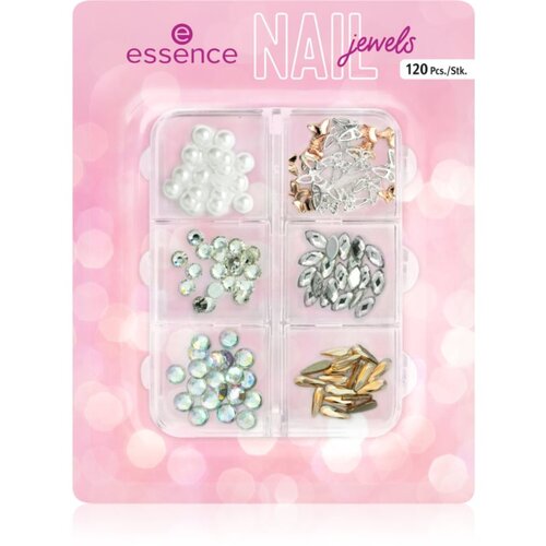 Essence studio nails UV GEL NAIL nalepke za nohte 01 Naillin' The Glam Game! 120 kos Cene