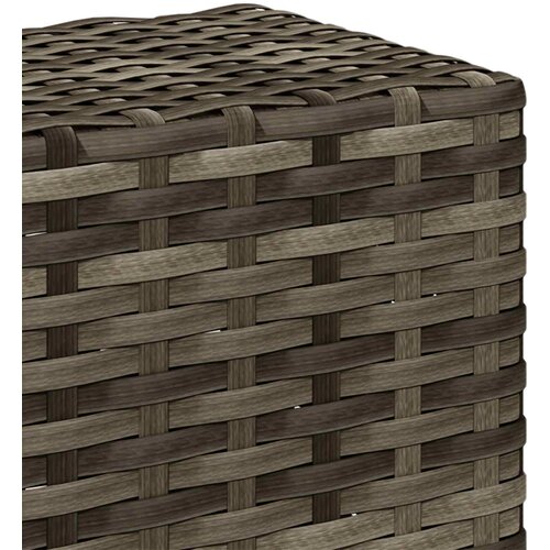  Set vanjskih sofa 5 pcs Prirodna i svjetlosiva Slike