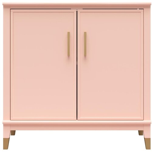 CosmoLiving by Cosmopolitan Ružičasti ormarić 86x85x41 cm Westerleigh – Cijene