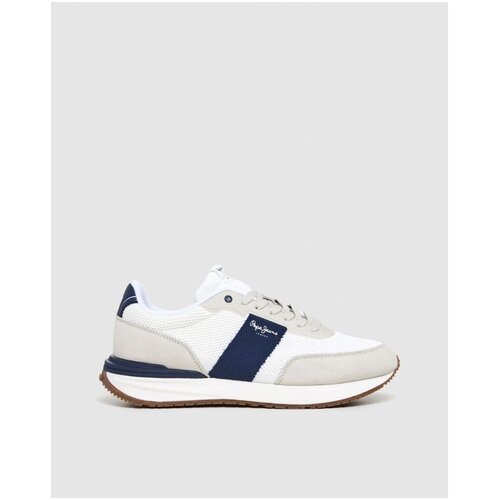 PepeJeans PMS60039 BUSTER KNIT M Bijela Slike