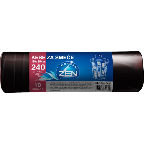 Zen Kese za smeće, 240 l, 10 komada Slike