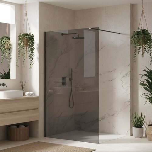 Rea Stena za prhanje Flexi Grey / Titan 80 Cene