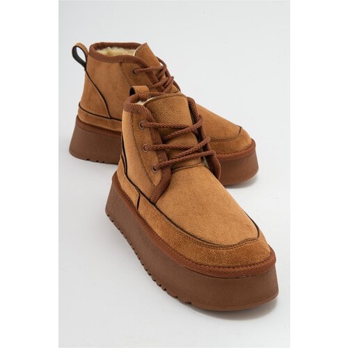 LuviShoes Ovela Taba Thick Sole Laced Women&amp;#039;s Sports Boots Slike