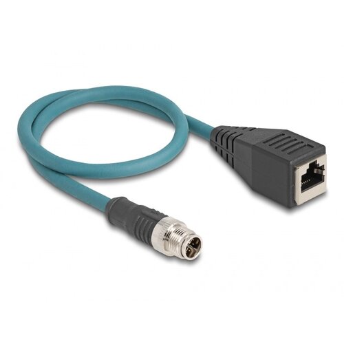Delock M12 Adapter Cable X-coded 8 pin male to RJ45 female 50 cm Cijene