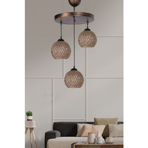 HM201 Black Chandelier Slike