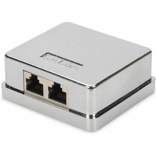 Digitus Vtičnica 2xRJ45 nadometna CAT.6A FTP DN-93713 Slike