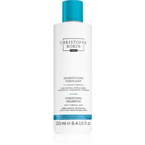 Christophe Robin Purifying Shampoo with thermal mud čistilni razstrupljevalni &amp;scaron;ampon 250 ml Slike