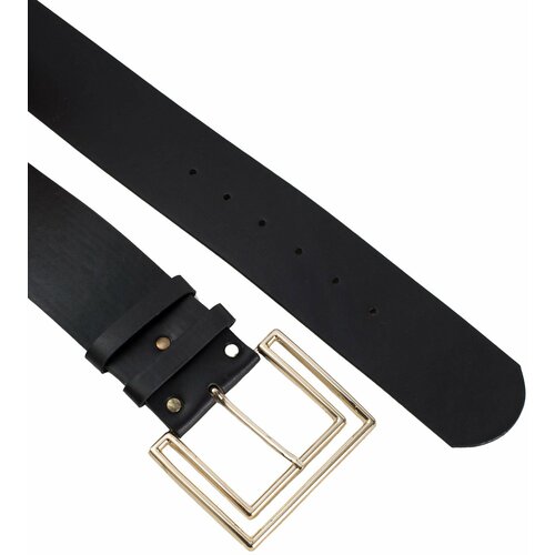 Fashion Hunters Black wide belt made of eco leather OCH BELLA Slike