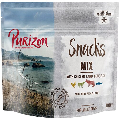 Purizon Snack Mix – brez žit - 100 g Cene