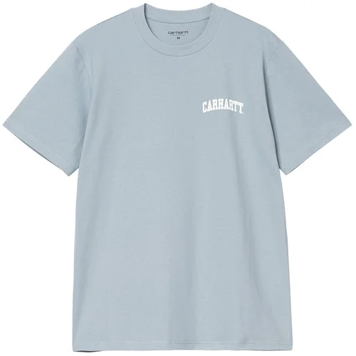 Carhartt WIP S/S University Script T-Shirt Dusty Ice