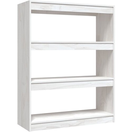 Maison Chic Knjižna omara - Knjižni regal za razdelitev prostora bela 100x30x103 cm, (21725632) Cene