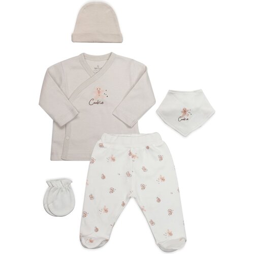 Bistyle komplet za izlazak iz rodilišta DR DH 12111 BS12111 U bijela 56 Cene
