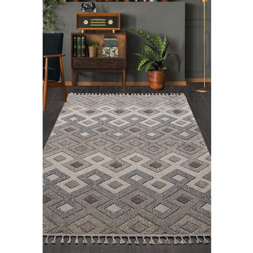 Conceptum Hypnose tepih beverly 2262 - beige, grey beigegrey carpet (200 x 290) Slike