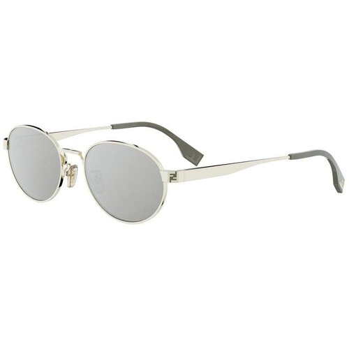 Fendi Sky Yellow Round Sunglasses - ONE SIZE (55) Slike