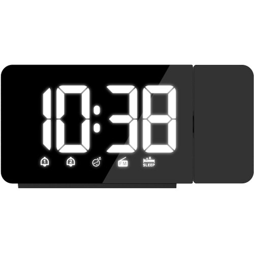 Solight CA04 - Radio-budilnik sa LED displejem i projektorom 1xCR2032/5V Slike