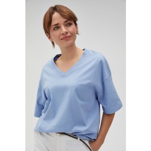 Marisse Women's T-Shirt L-Ts-4613 Blue Cene