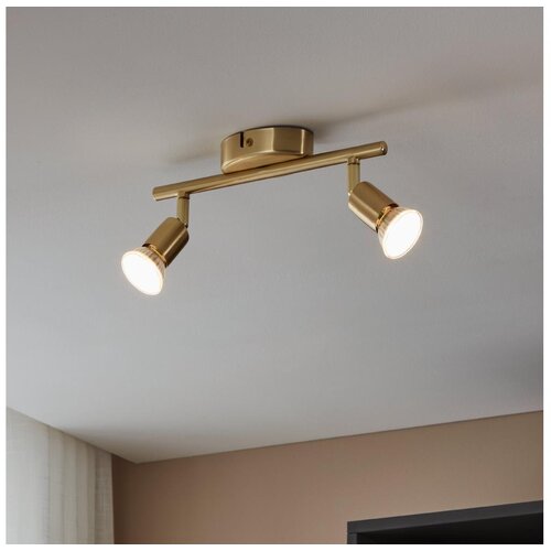 Eglo 33185 - LED spot svetlo BUZZ-LED 2xGU10/2,8W/230V 3000K zlatna Cene