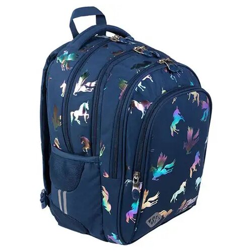 Unipap st.right holo unicorns četverokompartimentna &scaron;kolska torba ruksak 43x32x21cm Cijene
