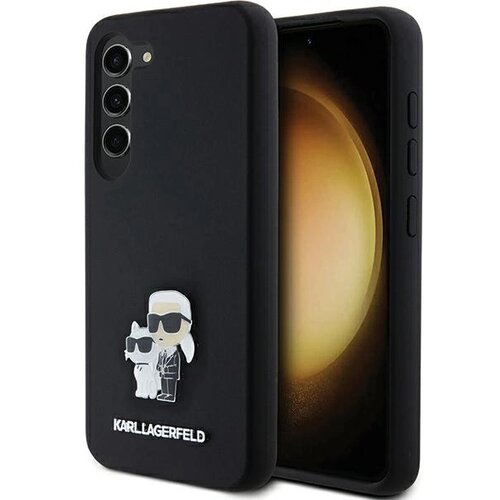 Karl Lagerfeld SILIKONSKI OVITEK KARL&CHOUPETTE ZA SAMSUNG GALAXY S24 ČRN, (21898115) Cene