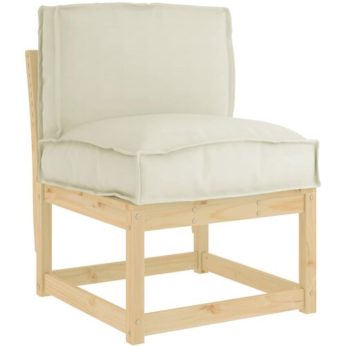  Jastuk Krema 50 x 40 x 12 cm Oxford tkanina Slike