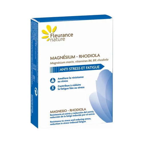 Fleurance Nature tablete magnezij-Rhodiola