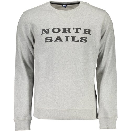 North Sails SWEATSHIRT WITHOUT ZIP MAN GRAY Slike