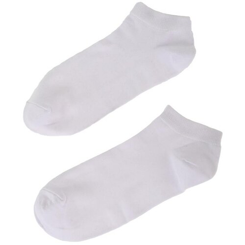 SHELOVET Classic men's socks low white Cene