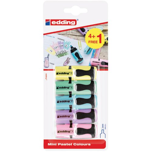Signir mini 1-3 mm Edding 7/5boja pastel blister (4+1 gratis) Cene