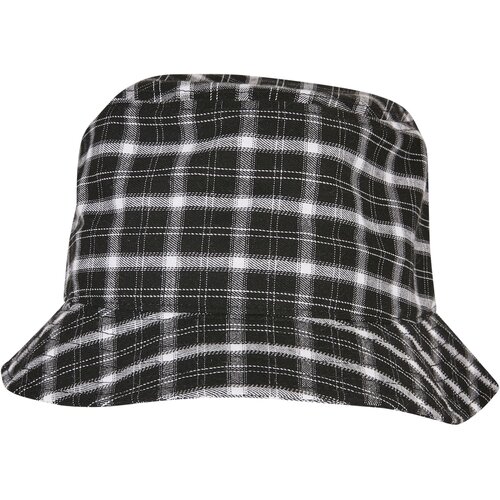 Flexfit Check Bucket Hat black/grey Slike
