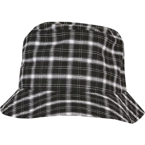 Flexfit Check Bucket Hat black/grey