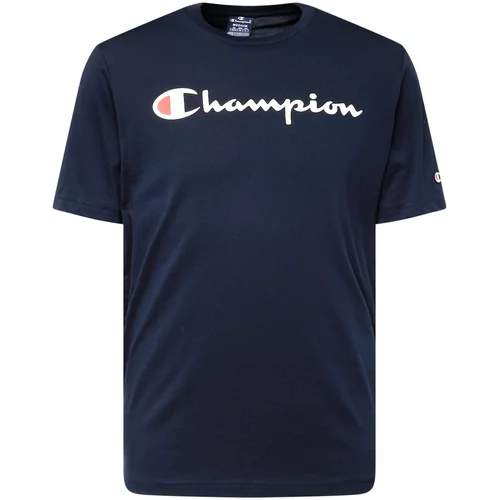 Champion Authentic Athletic Apparel Majica temno modra / rdeča / bela
