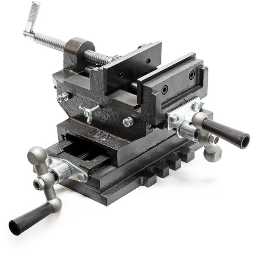  Strojni križni primež 2-osni 100 mm Cene
