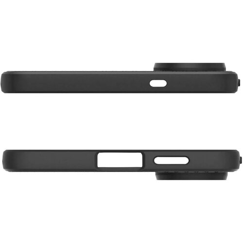 Spigen LIQUID AIR ACS09420 futrola za SAMSUNG S25 Edge mat crna Slike
