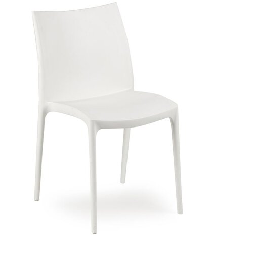  Plastična stolica Zip bijela 46x54x82 cm Cene