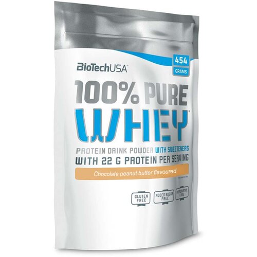 Biotechusa 100% pure whey protein sa ukusom čokolade i kikiriki putera, 454g Cene