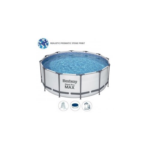 Bestway bazen za dvorište bestway pro max 366x122cm sa kompletnom opremom 56420 Slike